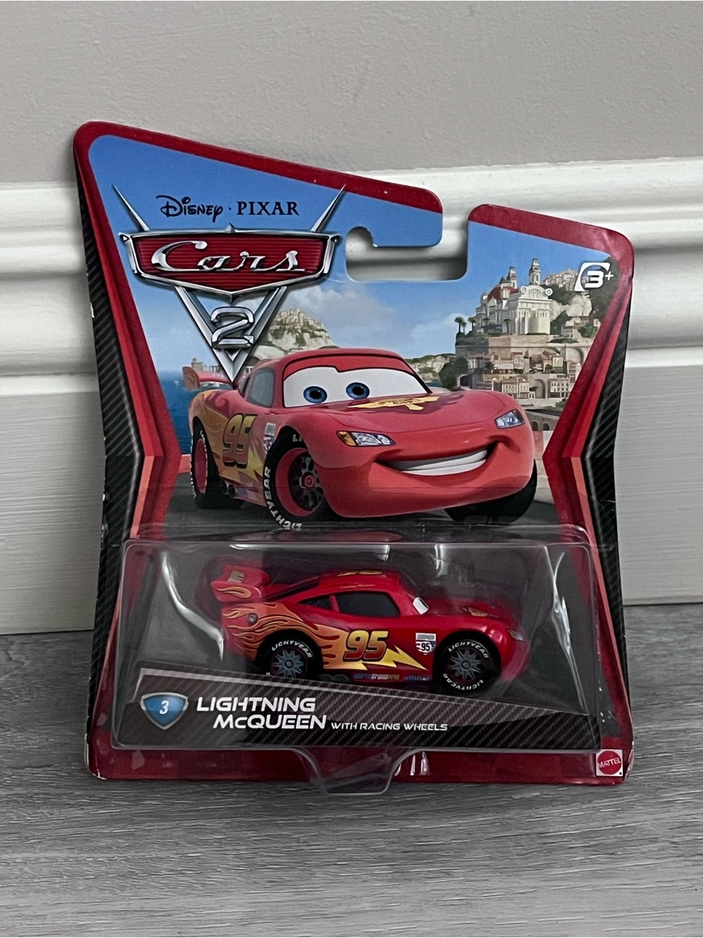 Disney Pixar Lightning McQueen Red Racing Car Toy